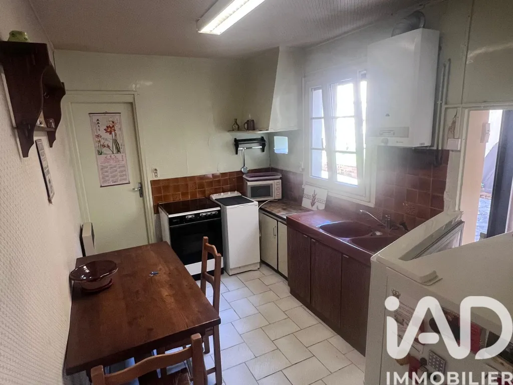 Köök - Charming Townhouse with Garden in Ladon