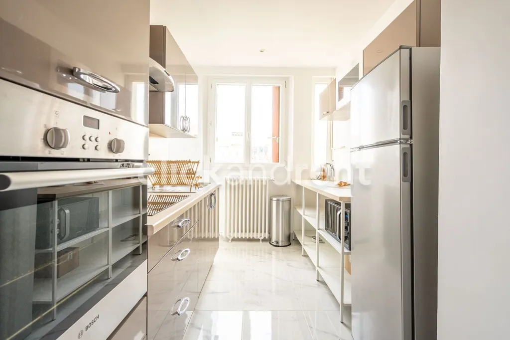 Kitchen - 3-Bedroom Flat Near Noisy-le-Sec Station
