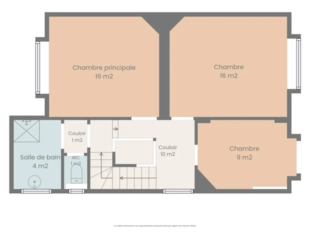 Planimetria - Detached House with Terrace in Theux
