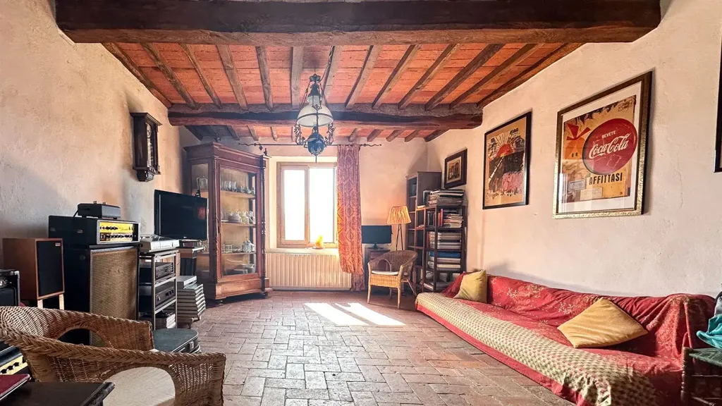 Soggiorno - Rustico ristrutturato con vista panoramica a Barga