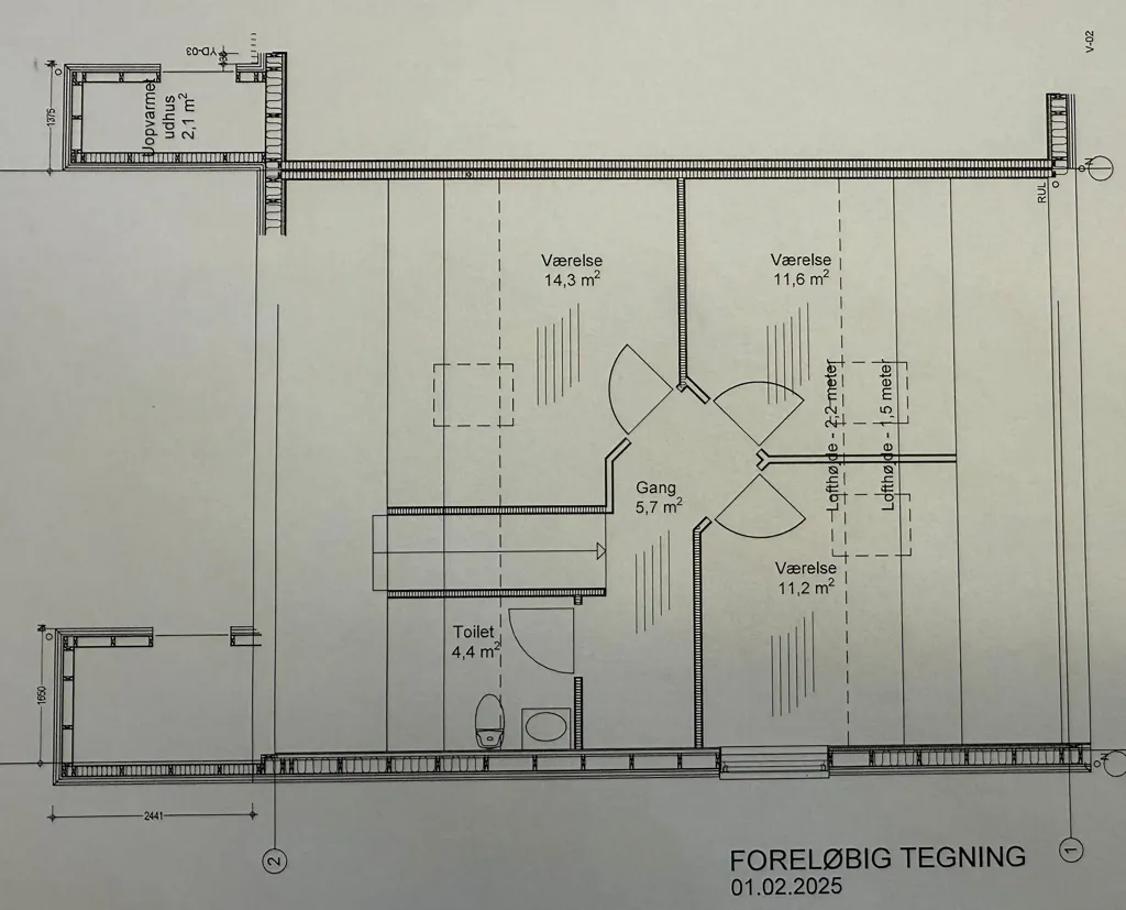 Plan - New 5-Bedroom Apartment with Balcony in Store Heddinge