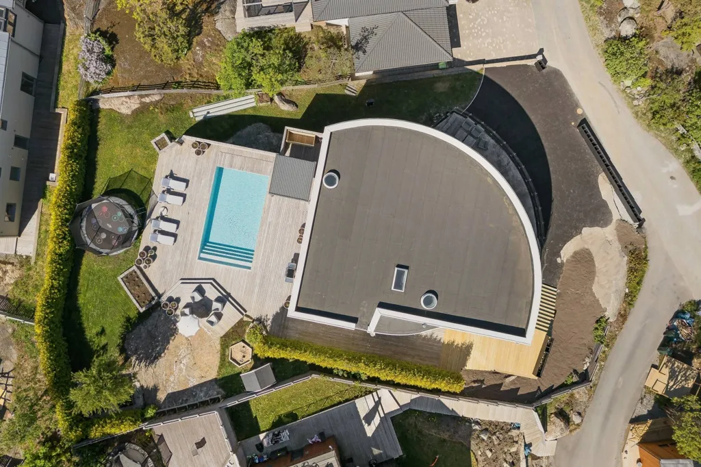 Vue aérienne - Pål Ross Villa with Panoramic View in Ekerö
