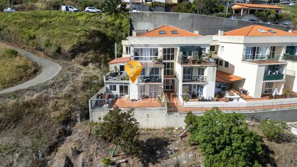 Vue aérienne - T2 Apartment with Balcony and BBQ in Caniço