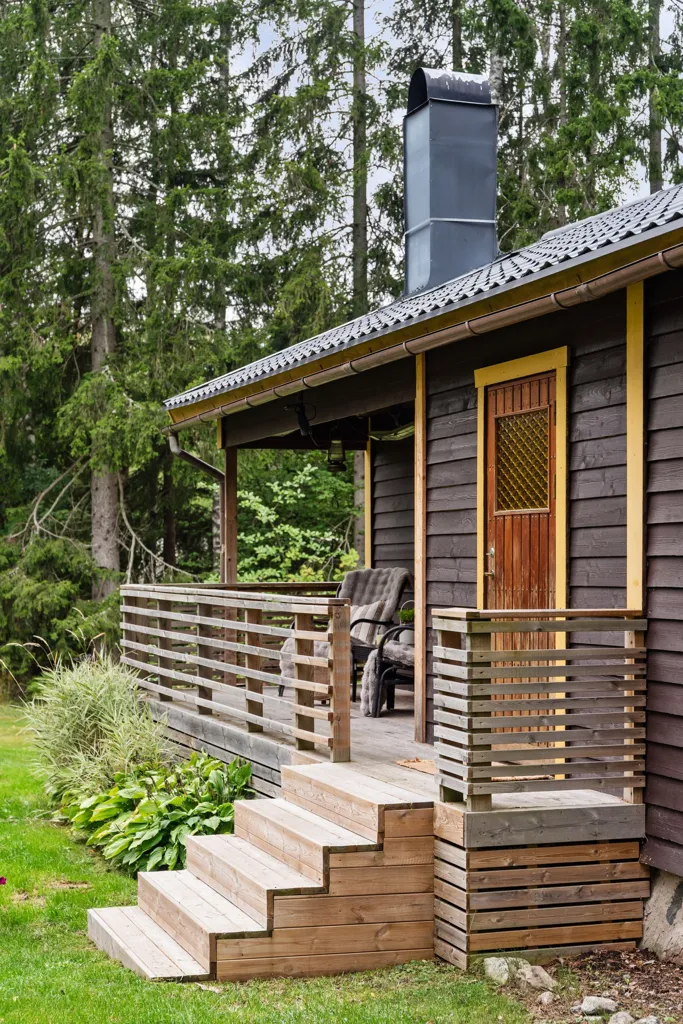 Extérieur - Renovated House with Terrace in Västanvik
