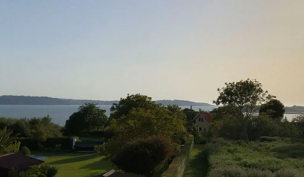Vue aérienne - Chalet with Sea Views and Pool in Ares