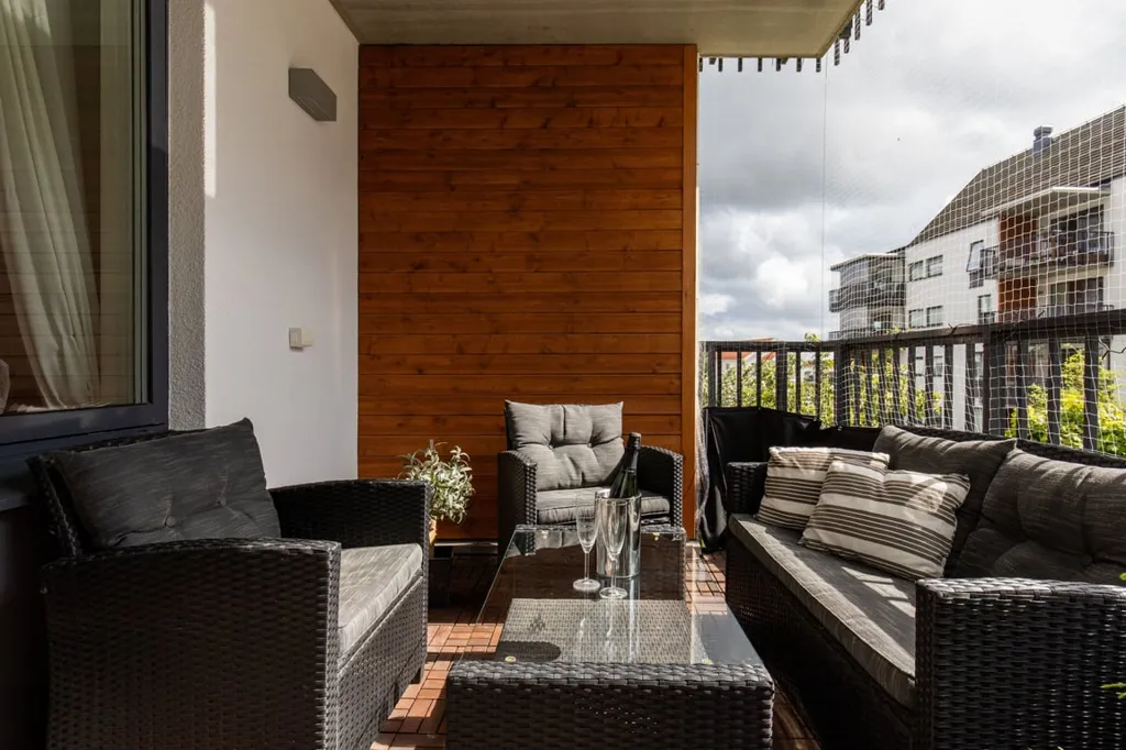 Balcon - Modern Flat with Balcony in Örebro