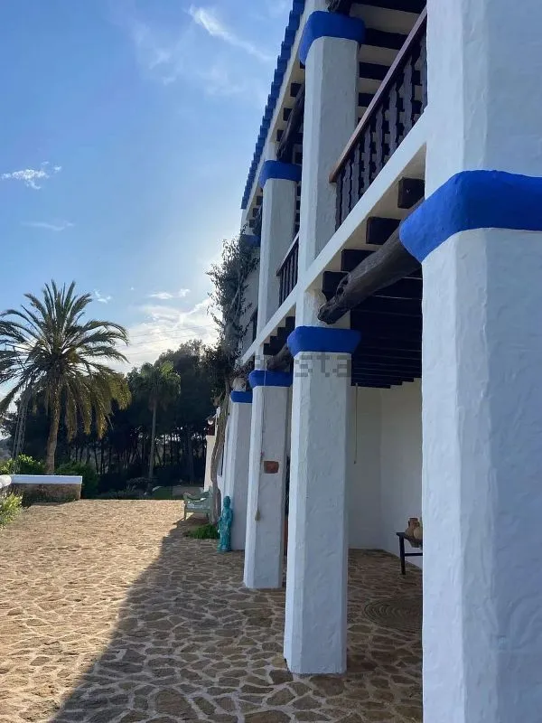 Terrass - Chalet with Pool and Terrace in San Carles