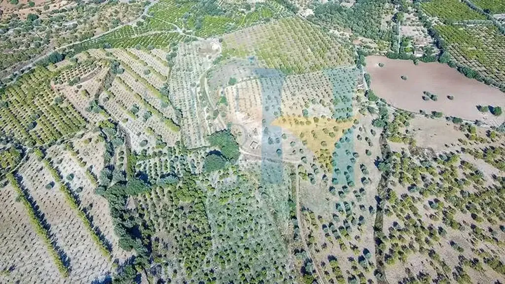 Vue aérienne - Historic Property with Olive Grove in Noto