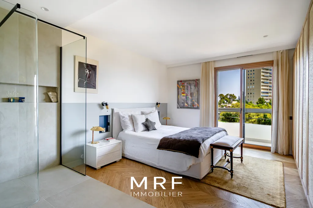 Chambres - Appartement Luxueux avec Vue Mer à Marseille