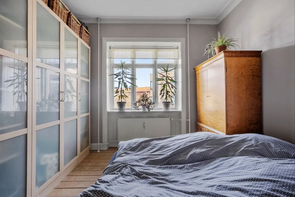 Camere da letto - Charming 2-Bedroom with Classic Details on Amagerbro