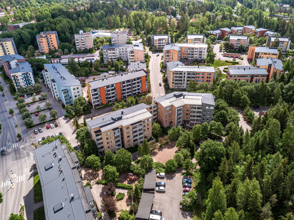 Õhuvaade - Spacious Flat with Sauna in Ymmersta, Espoo