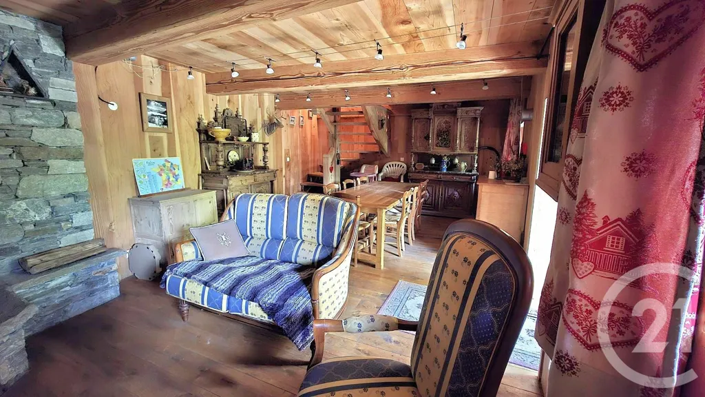 Soggiorno - Mountain Chalet with Views in Sainte-Foy-Tarentaise