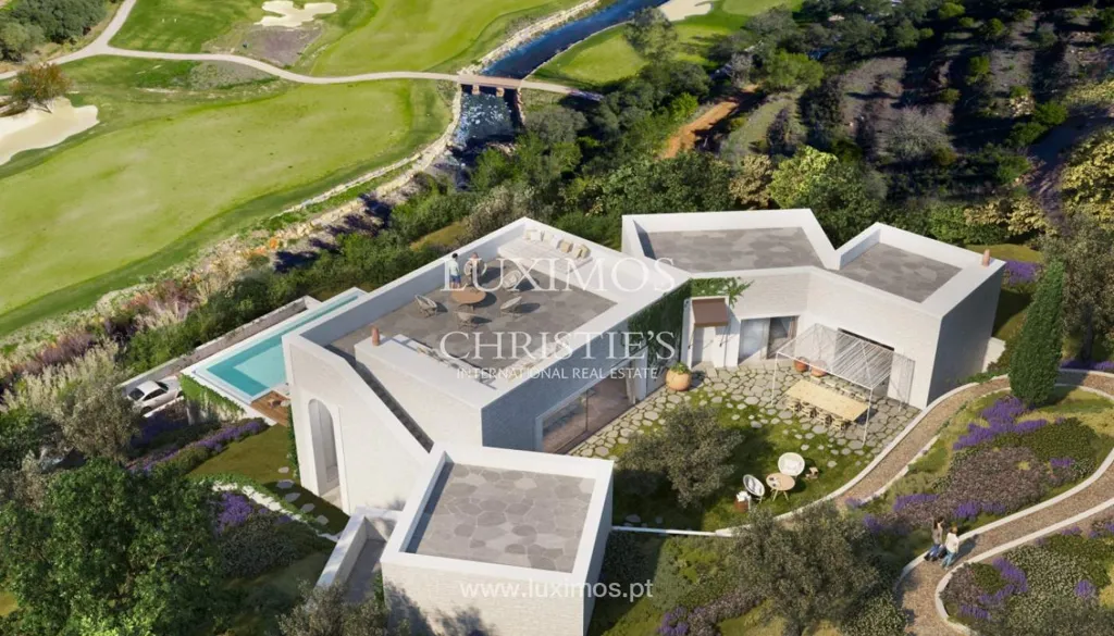 Vue aérienne - Luxury Villa with Golf View in Querença