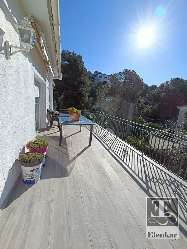 Terrass - Chalet with Pool in Segur de Calafell