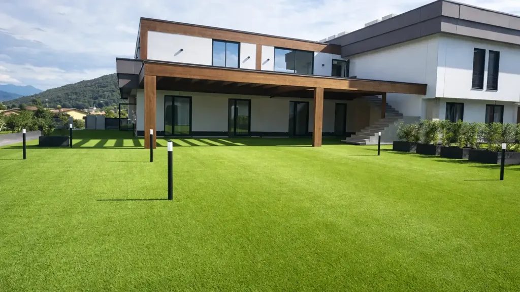 Garden - Modern Bungalow with Balcony in Paratico