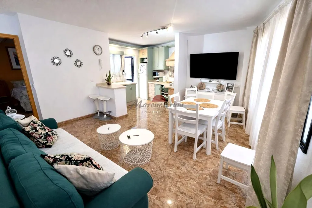 Soggiorno - Ground Floor Apartment with Terrace in Bajamar