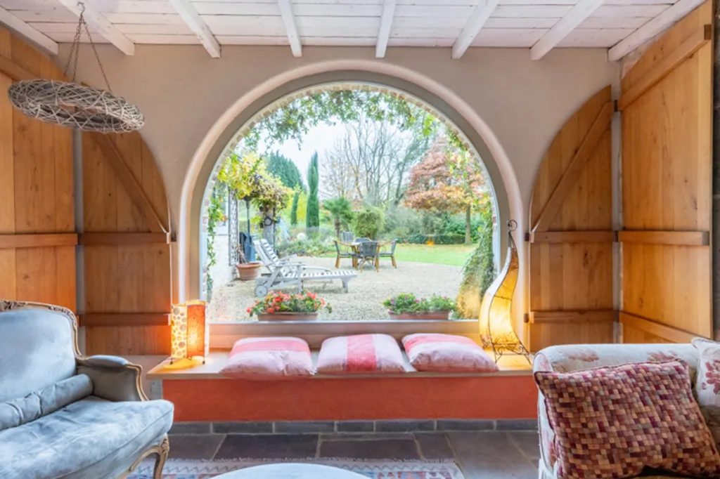 Séjour - Maison avec Piscine et Jardin à Soumagne