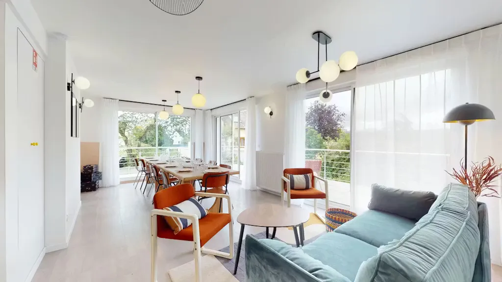 Salle à manger - Appartement Meublé avec Internet à Nanterre