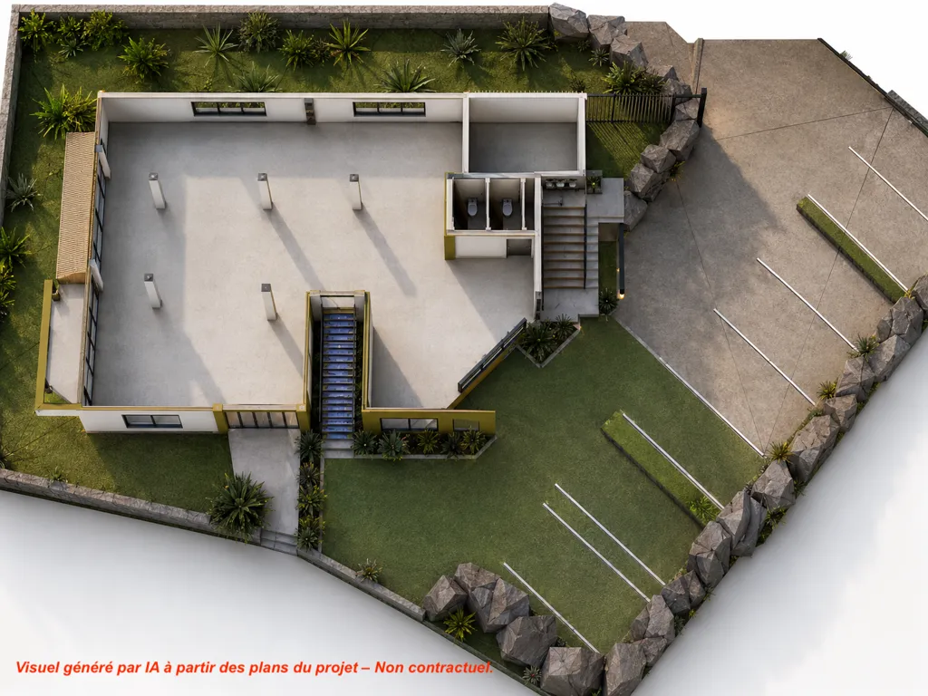 Plaan - New Mixed-Use Property in Étang-Salé