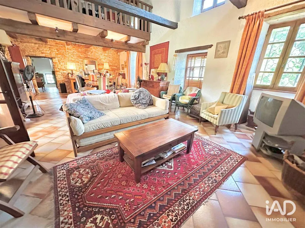 Living Room - Charming House with Pool near Cahors