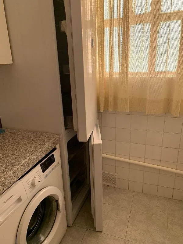 Pesuköök - 3-Bedroom Flat near Cáceres Centre