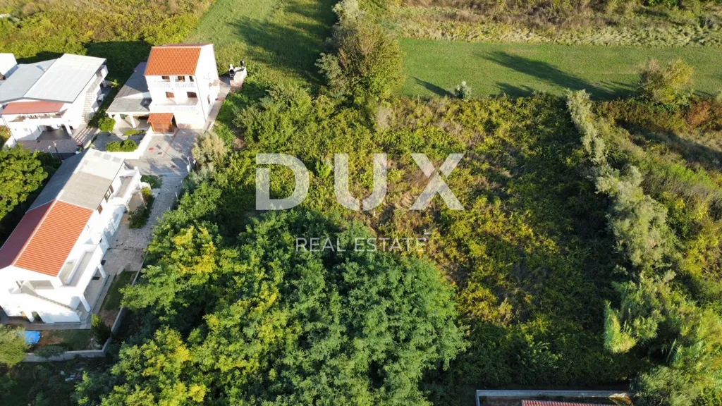 Õhuvaade - Building Plot with Sea View near Zadar