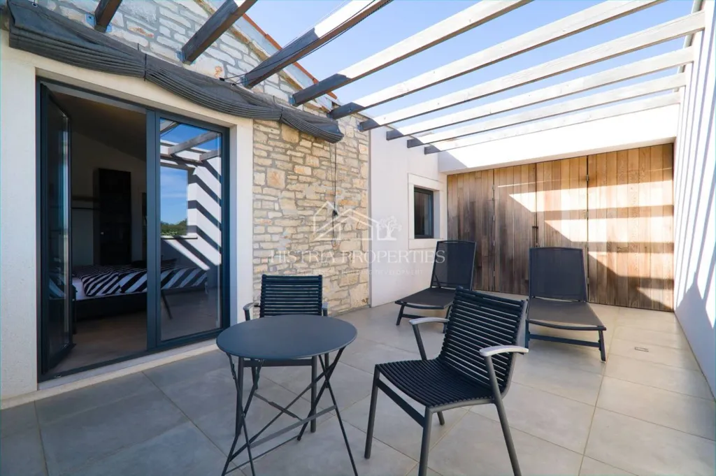 Terrasse - Traditional Istrian Villa with Pool in Poreč