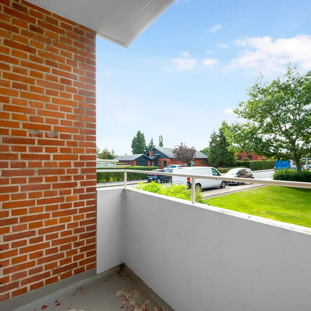 Balcon - Apartment with Balcony in Randers NV