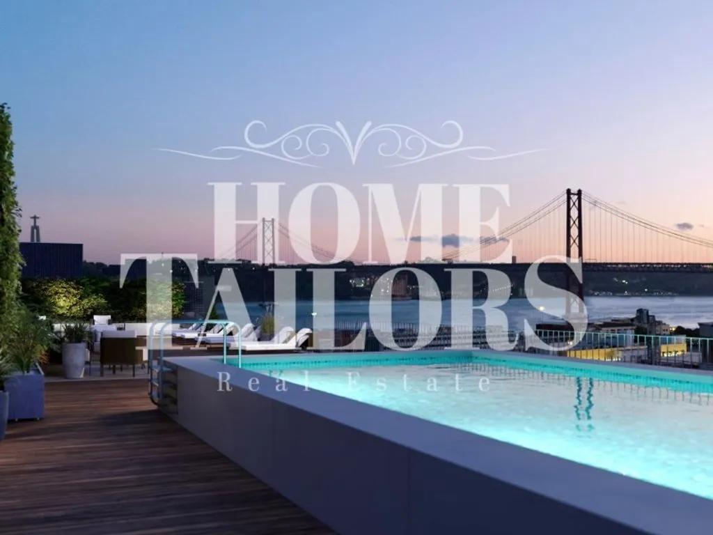 Terrasse - Luxury Flat with Rooftop Pool in Lisbon