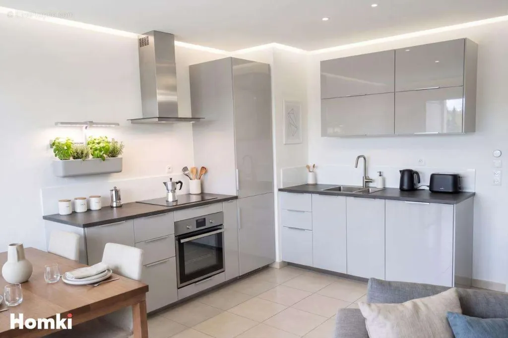 Cuisine - Appartement T3 avec Terrasse à Montpellier