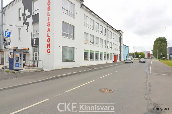 Välivaade - 1-toaline ärihoone asukohas Tartu