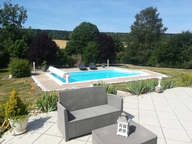 Piscine - Maison Traditionnelle avec Piscine à 16 km de Dieppe