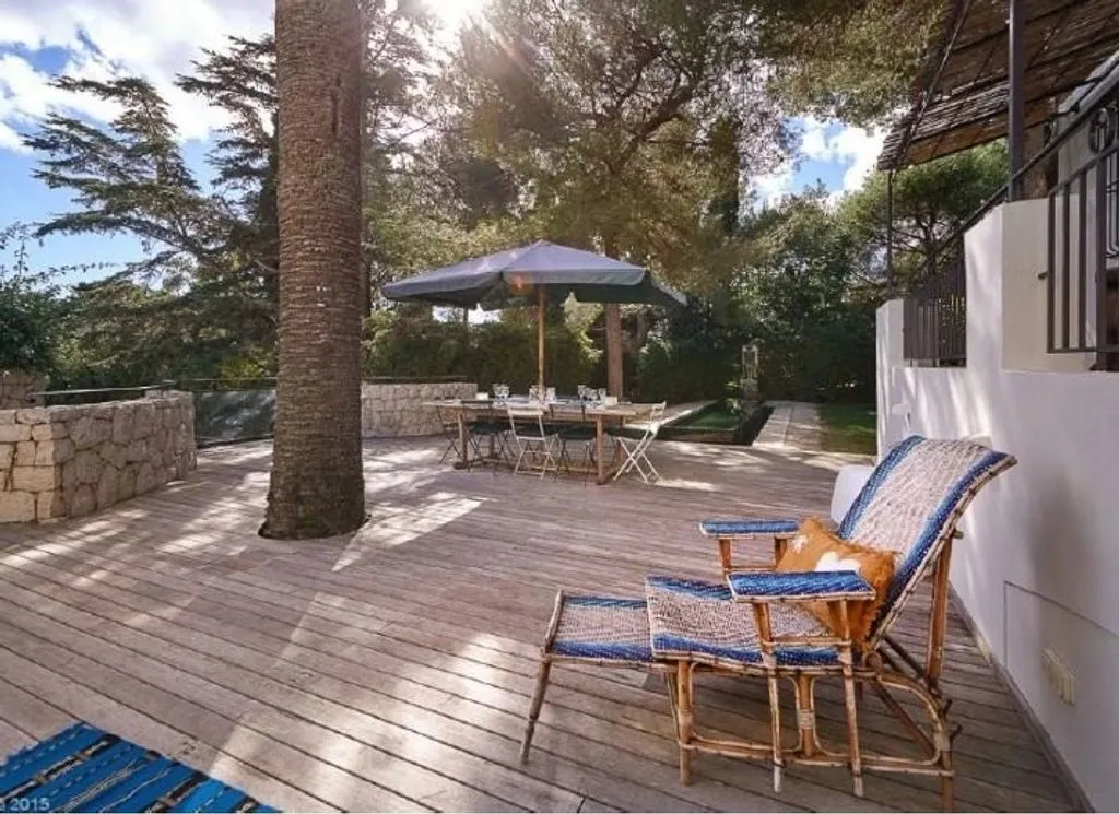 Terrace - Luxury Villa with Pool in Antibes