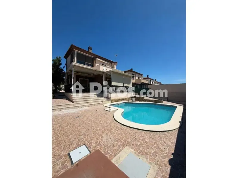 Piscina - Independent Chalet with Pool in Aljaraque