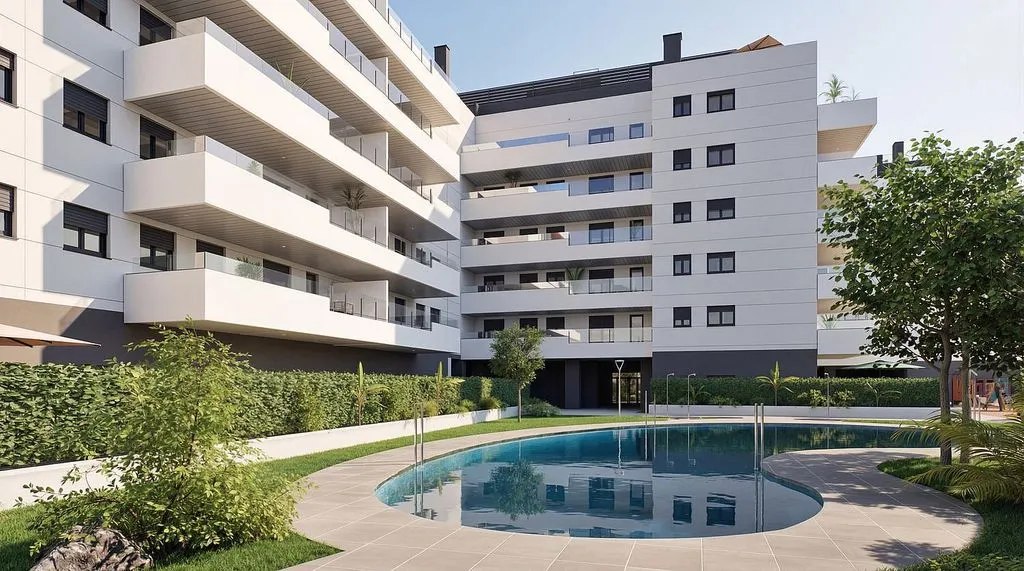 Bassein - New Flat with Pool in Ciudad del Aire, Alcalá de Henares