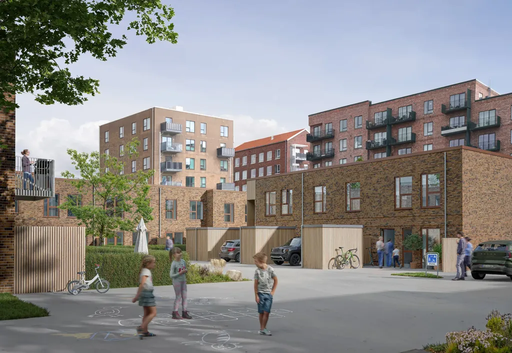 Four-Room Apartment in Taastrup