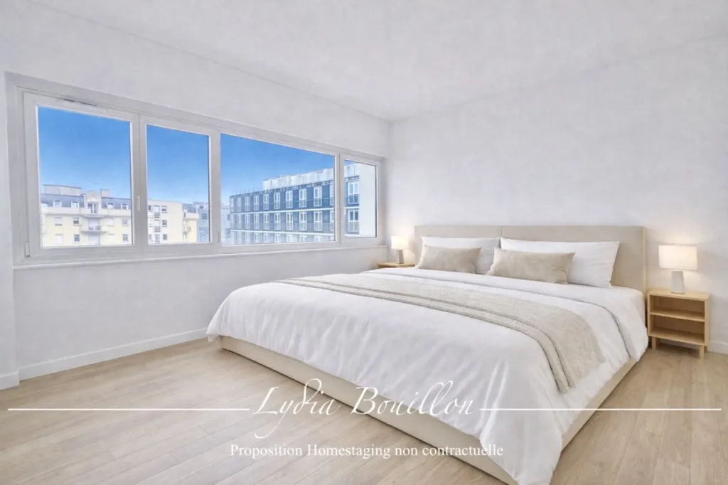 Chambres - Appartement 2 Pièces avec Balcon à Cergy
