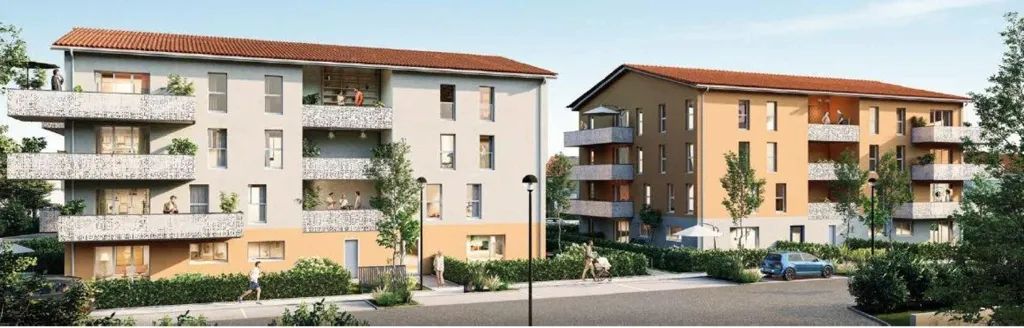 Appartement T2 avec Balcon à La Verpillière