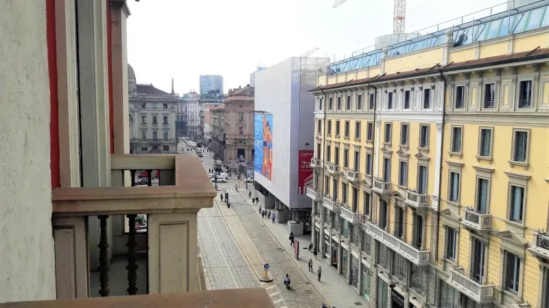 Balcony - Historic Residence with Private Pool in Milan