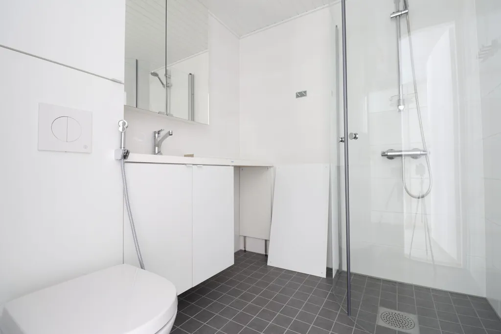 Salles de bain - Modern Studio Flat with Balcony in Vantaa