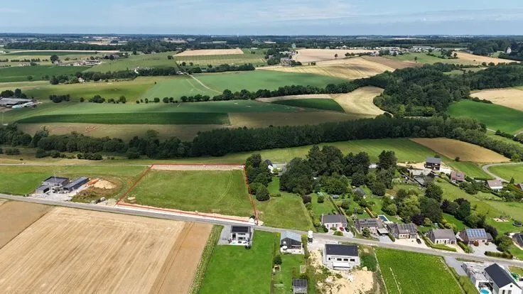 Vista aerea - Charming House in Hamois