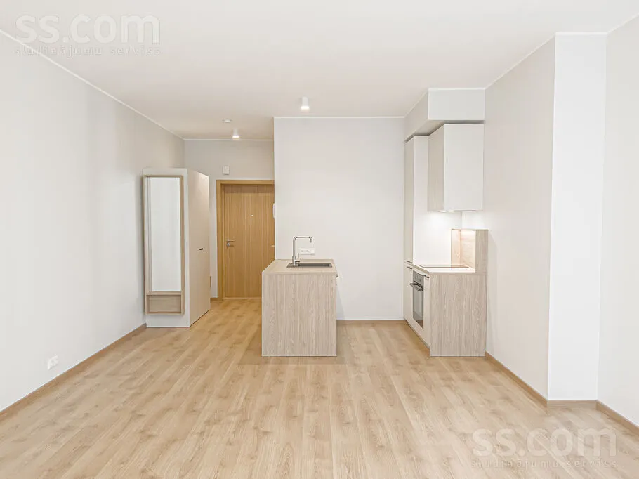 Köök - Studio Apartment with Elevator in Riga Centre