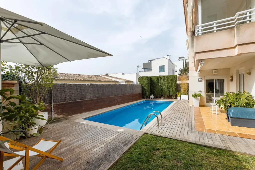 Piscine - Duplex with Sea View in Bonanova