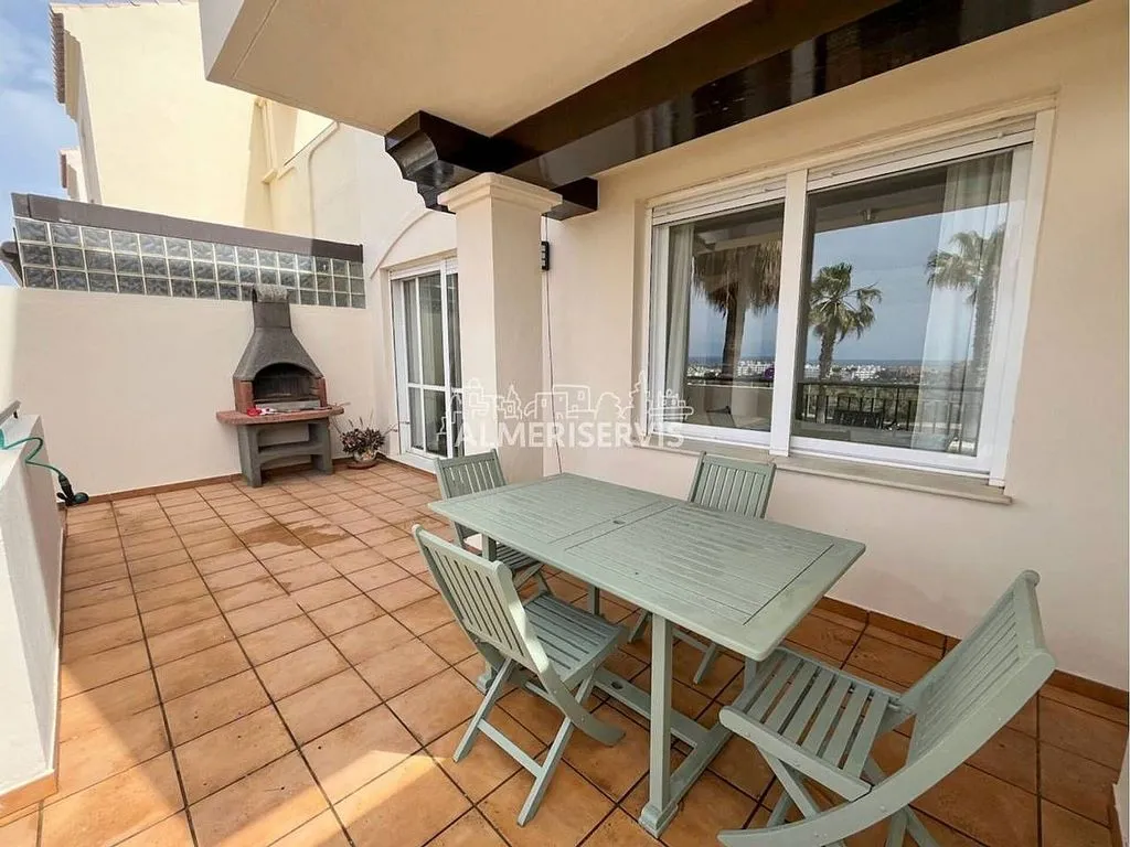 Terrasse - Renovated Townhouse with Golf View in Almerimar