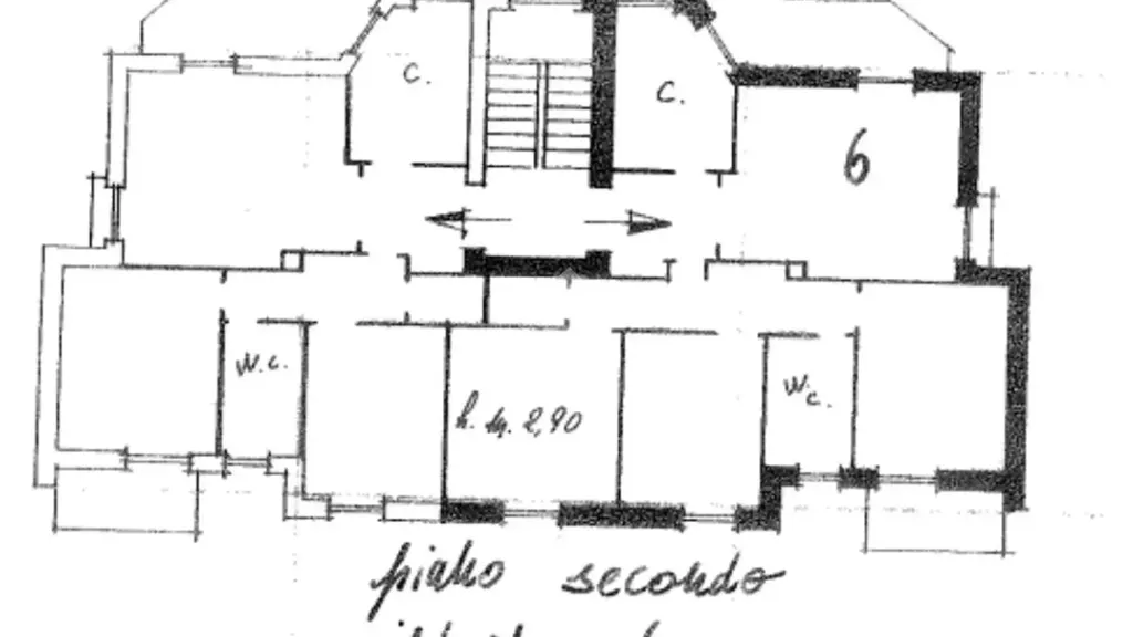 Planimetria - Apartment with Balcony in Suzzara