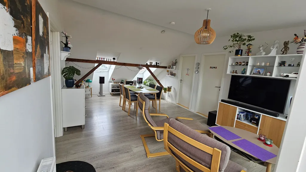 Séjour - 3-Bed Flat with Terrace in Hou Centre