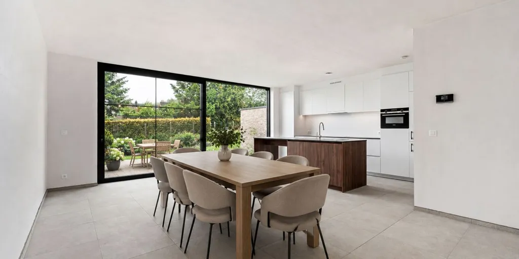 Sala da pranzo - Eco-Friendly New Build in Bambrugge