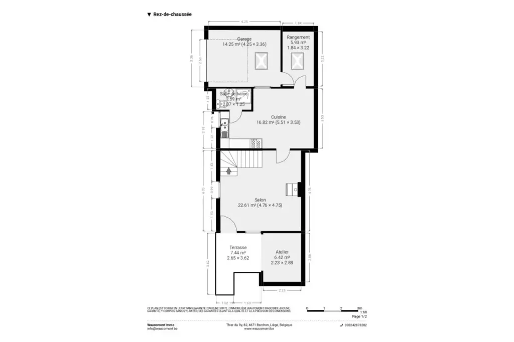 Plaan - House with Terrace in Wandre