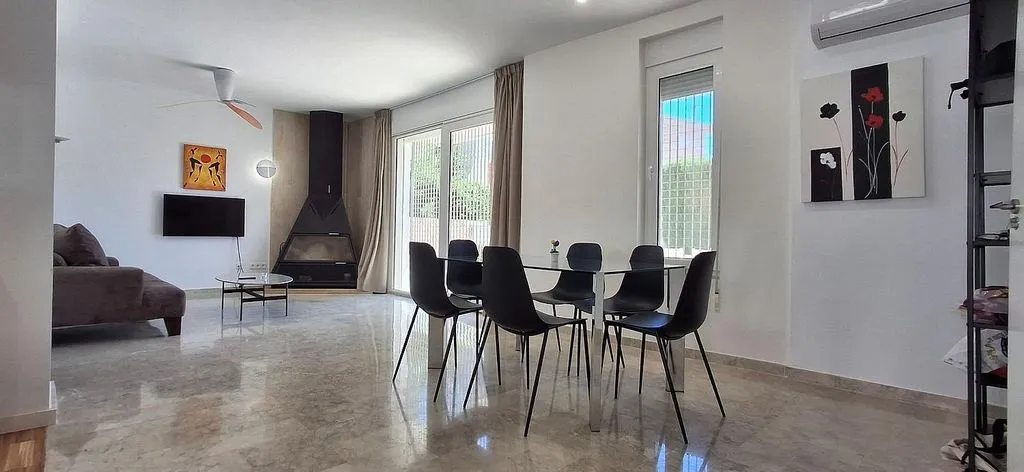 Salle à manger - Pared Chalet with Pool in Santiago de la Ribera