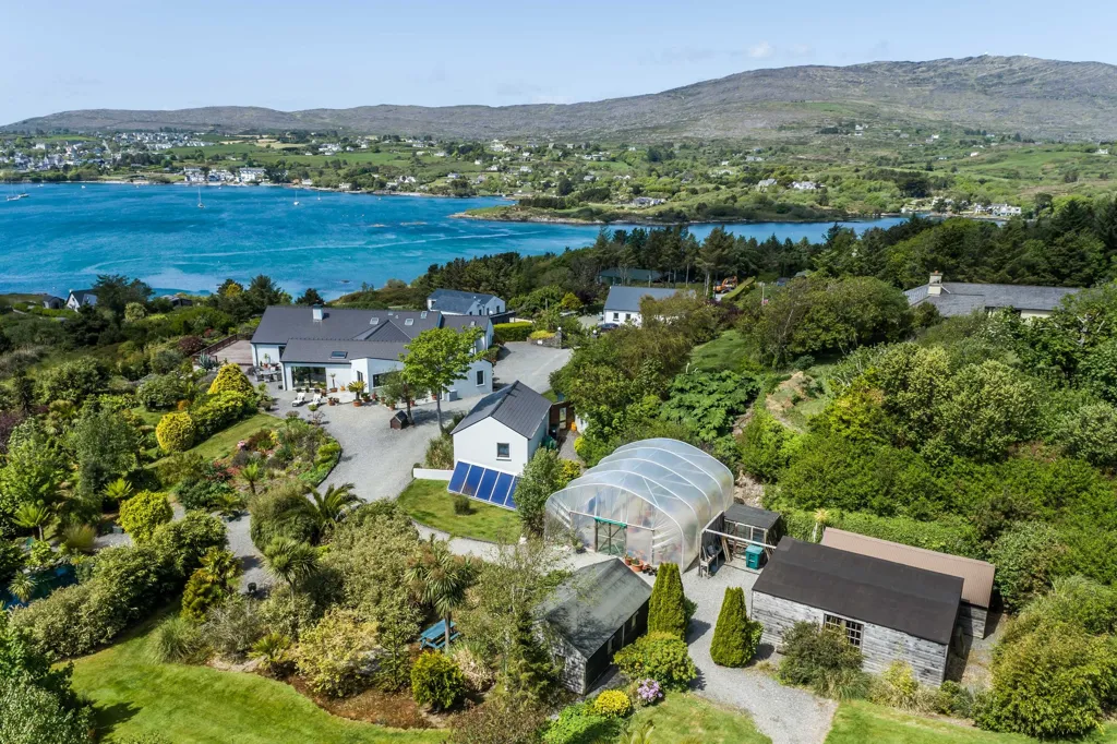 Vue aérienne - Maison 4 chambres à Schull